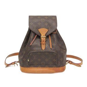 Louis Vuitton Monogram Montsouris MM M51136 Women's Backpack Monogram